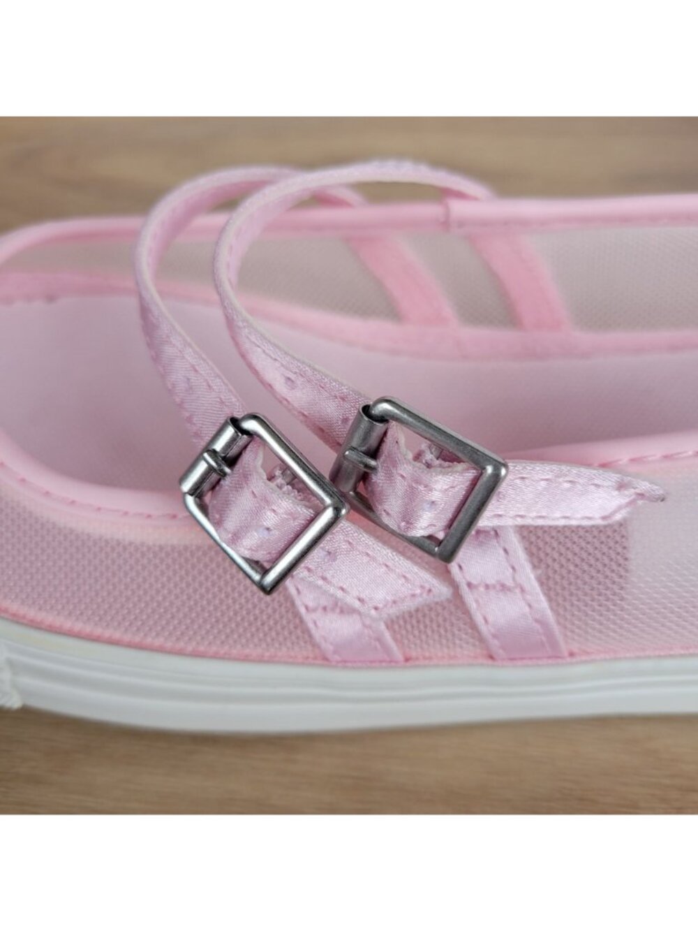 ❤️Converse Chuck Dainty Mary Jane Mesh Sz 8.5 Women's Shoes Sneaker Pink A17482F - Picture 5 of 11